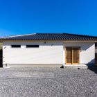 玄関土間とLDKがまとまった和モダンな平屋  ≪広島県/注文住宅≫1