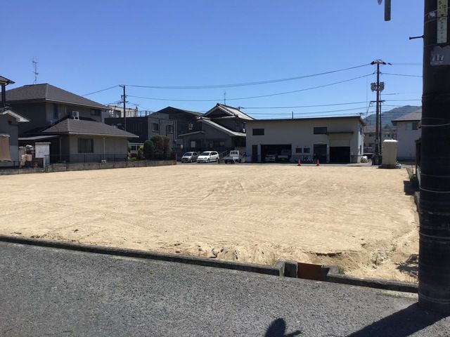 ウッディタウン新涯小学校前 造成完成!