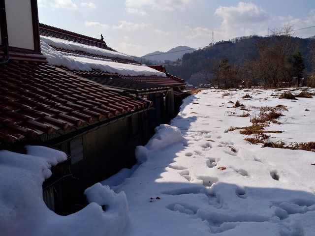 《晴れ男 吉山の現場レポート》雪景色