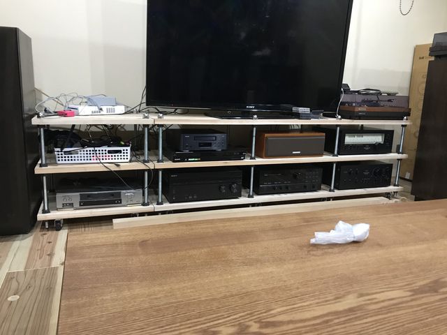 テレビ台をDIY