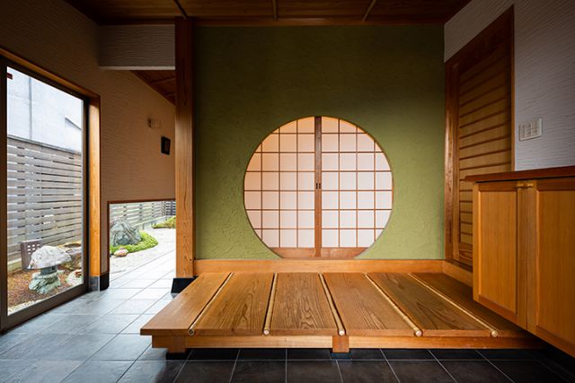 枯山水が出迎えてくれる家 呉市 注文住宅 広島 東広島 福山で注文住宅を建てるなら山根木材