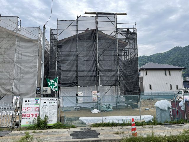 水吞三新田C号棟 上棟!