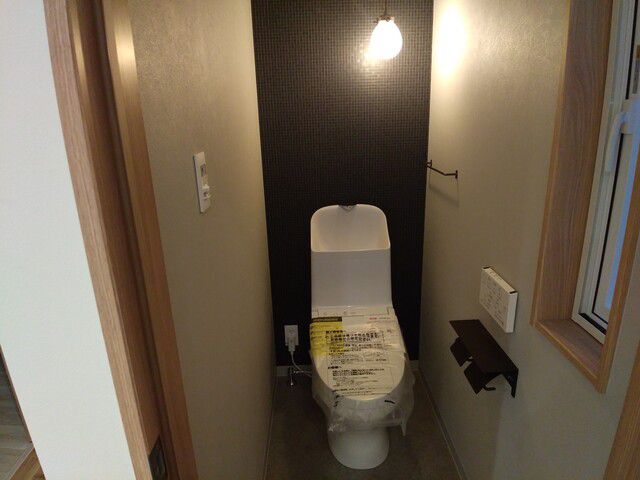こだわりのトイレ空間!